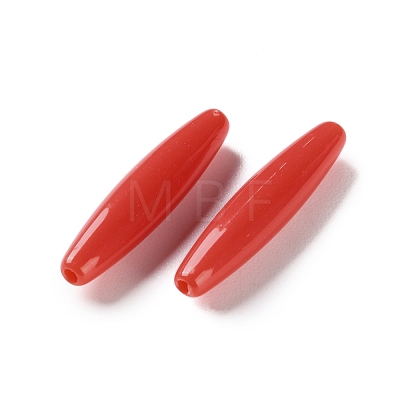 Opaque Acrylic Beads OACR-M015-14C-1