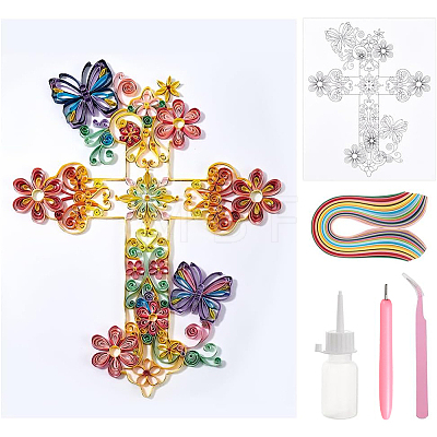 Paper Quiling Supplies Set DIY-PH0022-03D-1