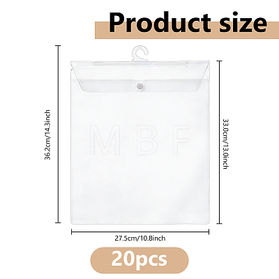 Transparent PVC Hanging Bags AJEW-WH0816-485-1