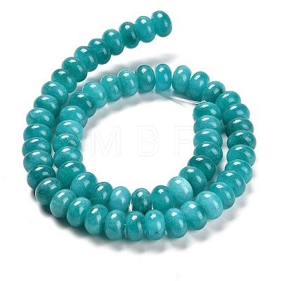 Dyed Natural White Jade Beads Strands G-G107-A04-01-1