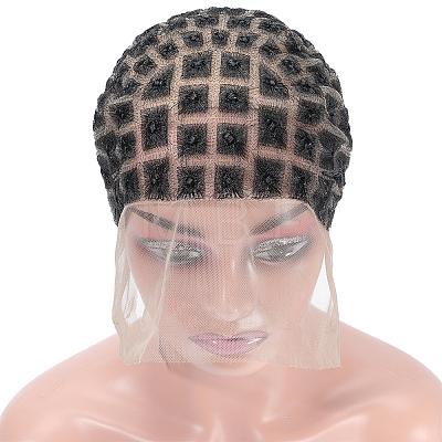 Fibre Wig Hair DIY-WH0750-332B-1