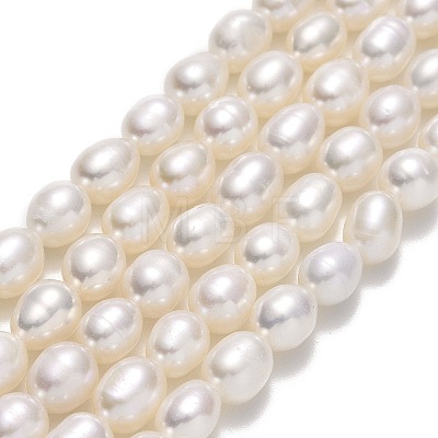 Natural Cultured Freshwater Pearl Beads Strands PEAR-J006-17D-1