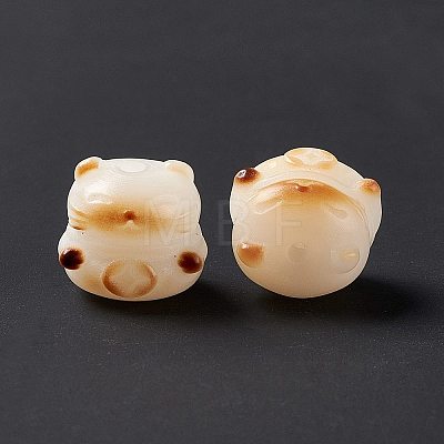 Carved Natural Bodhi Root Beads FIND-C012-02A-1