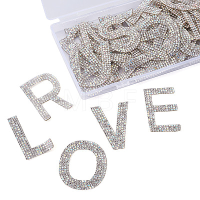 Craftdady Glitter Hotfix Rhinestone DIY-CD0001-10E-1