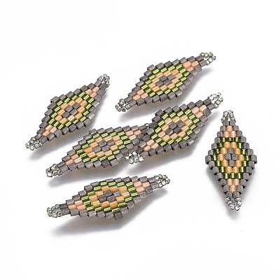 MIYUKI & TOHO Handmade Japanese Seed Beads Links SEED-E004-F22-1