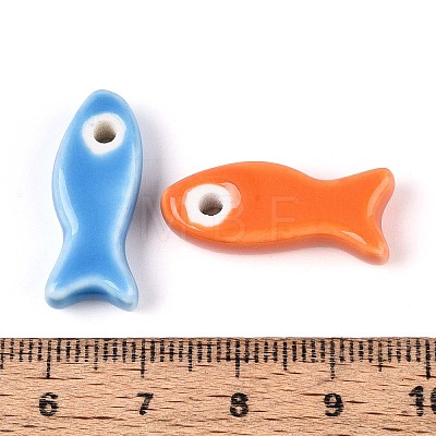 Handmade Porcelain Ceramic Beads PORC-T134-01M-1