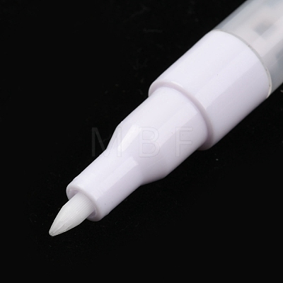 Plastic Refillable oil paint Pen Brush DIY-H137-04-1