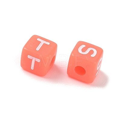 Opaque Acrylic Beads AC-CBA7818-01E-1