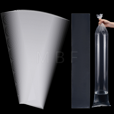 Rectangle PE Plastic Film Storage Bags ABAG-WH0044-98A-1