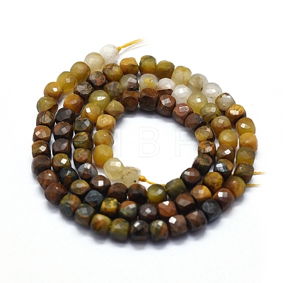 Natural Pietersite Beads  Strands G-D0013-32-1