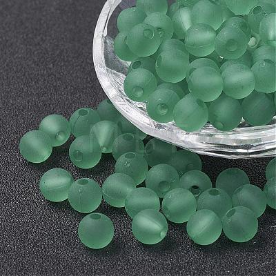 Transparent Acrylic Beads PL704-C14-1