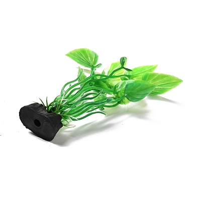 Plastic Artificial Aquatic Plants Decor DJEW-G025-12A-1