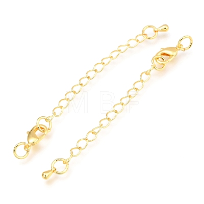 Brass Chain Extender KK-C101-04G-1