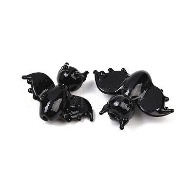 Halloween Handmade Lampwork Beads LAMP-Z016-01F-1