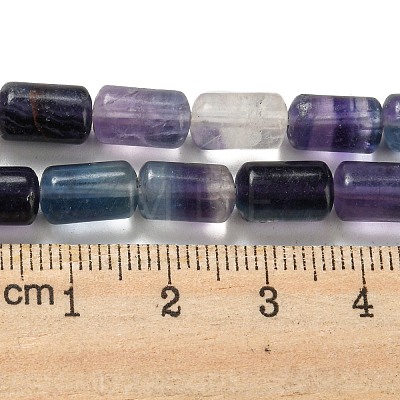 Natural Fluorite Beads Strands G-M420-E08-03-1