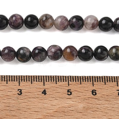 Natural Charoite Beads Strands GG-CBA6BAC-A05-1