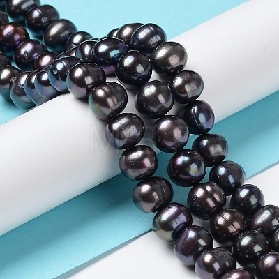 Natural Pearl Dyed Beads Strands PEAR-P005-03A-02-1