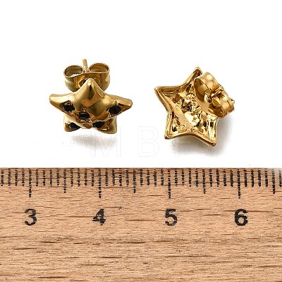 304 Stainless Steel Stud Earrings EJEW-F361-16G-1