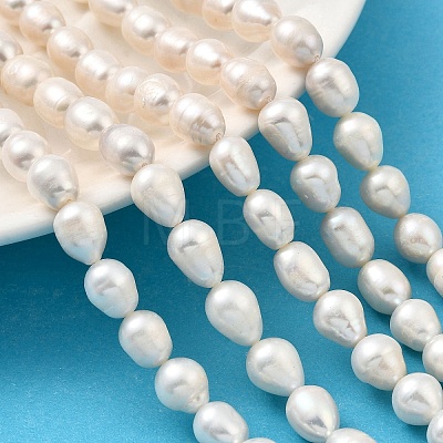 Natural Cultured Freshwater Pearl Beads Strands PEAR-I007-01F-02A-1