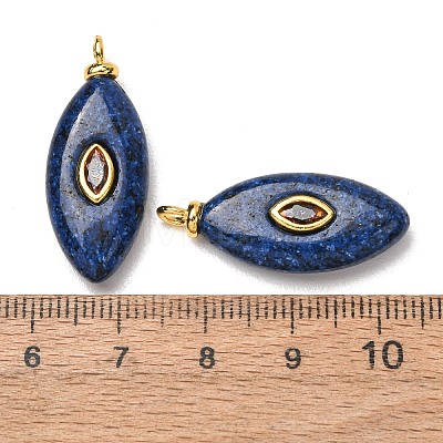 Dyed Natural Lapis Lazuli Pendants GG-CBAA798-04G-03-1
