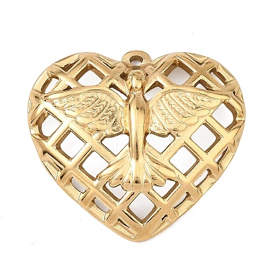 304 Stainless Steel Pendants SA-B004-08G-B-1