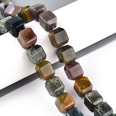 Natural Indian Agate Beads Strands G-N353-03A-02-1