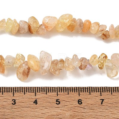 Natural Citrine Beads Strands GG-CBAAEDE-A01-A-1