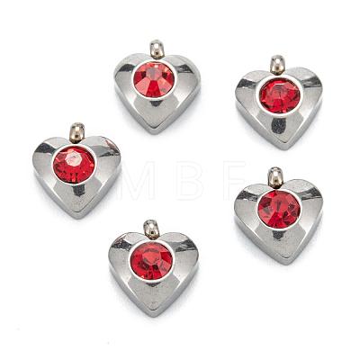 304 Stainless Steel Charms STAS-I165-05P-03-1