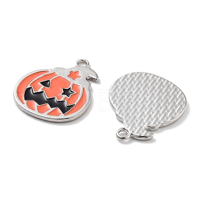 Halloween Theme Rack Plating Alloy Enamel Pendants PALLOY-F311-02P-1