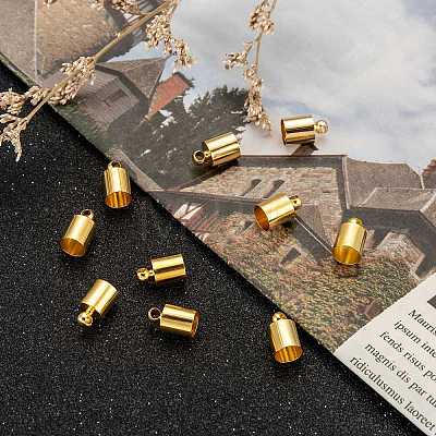 Brass Cord Ends LS-EC041-G-1