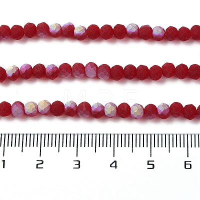 Transparent Glass Beads Strands X1-EGLA-A034-T4mm-MB07-1