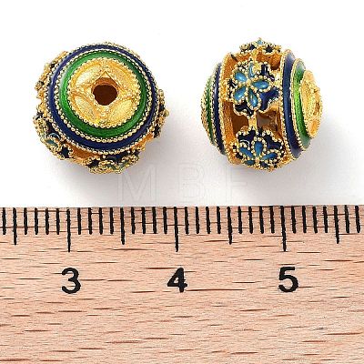 Alloy Enamel Beads ENAM-B001-08L-1