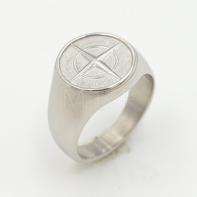 304 Stainless Steel Finger Rings FS-WG5F41B-62-1