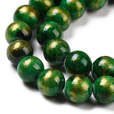 Natural Mashan Jade Beads Strands G-F670-A17-8mm-1