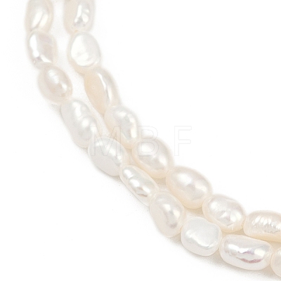 Natural Cultured Freshwater Pearl Beads Strands PEAR-P064-20E-03A-1