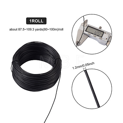 Yilisi 1 Roll Round Iron Wire FIND-YS0001-06B-1