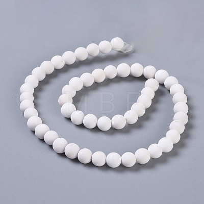 Natural Mashan Jade Beads Strands G-K245-01J-4mm-1