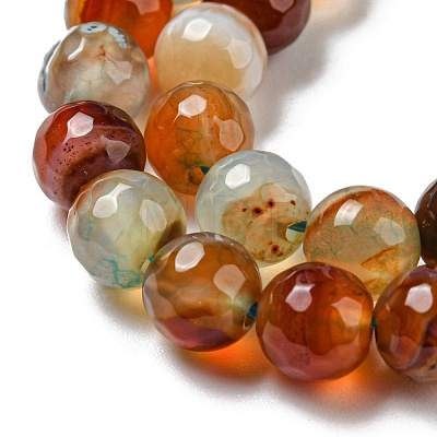 Natural Agate Beads Strands G-C082-A01-19-1