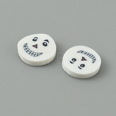 Halloween Handmade Polymer Clay Cabochons CLAY-CJC0014-08H-1