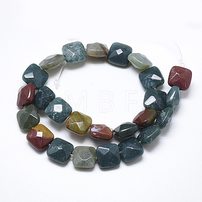 Natural Indian Agate Beads Strands G-S357-D01-03-1