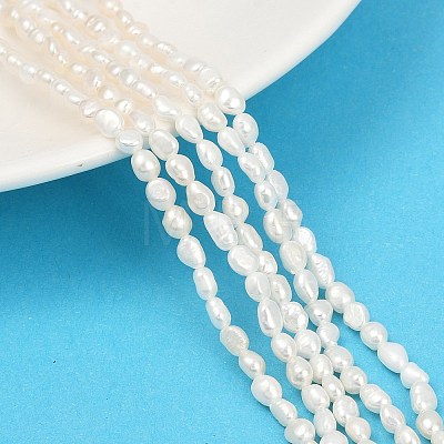 Natural Cultured Freshwater Pearl Beads Strands PEAR-P064-20E-05A-1