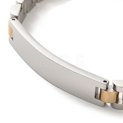 304 Stainless Steel Bracelets BJEW-I129-I-1