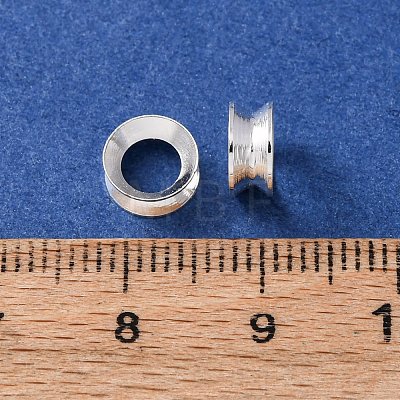 Brass European Beads KK-C157-53S-1