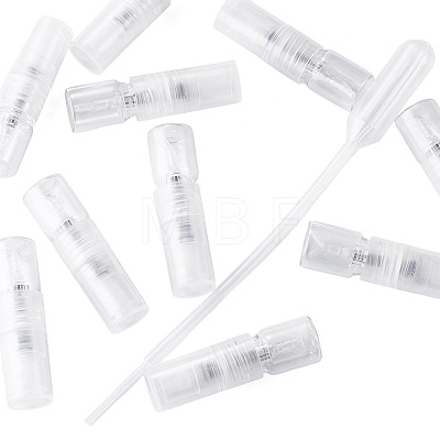 10Pcs Glass Perfume Bottles AJEW-TADJ0001-24-1