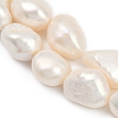 Natural Cultured Freshwater Pearl Beads Strands PEAR-P064-20M-01A-1