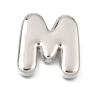 Brass Slide Charms KK-Z163-01P-M-1