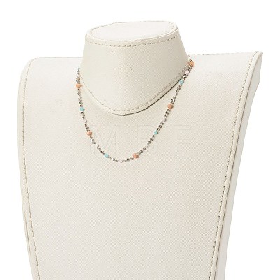 Chain Necklace NJEW-JN03547-1