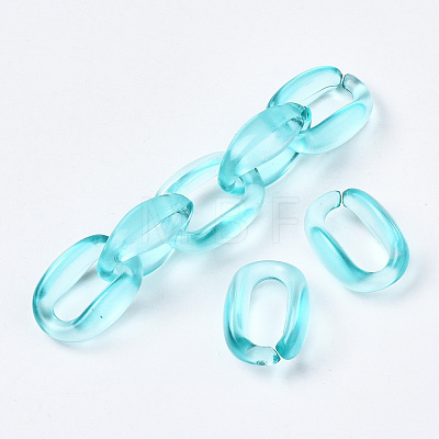 Transparent Acrylic Linking Rings TACR-Q275-001A-1