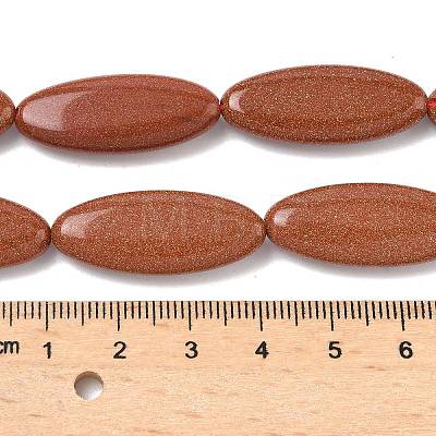 Synthetic Goldstone Beads Strands G-B078-E14-01B-1