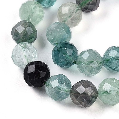 Natural Fluorite Beads Strands G-T140-19C-1